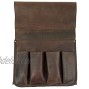Hide & Drink Durable Leather Remote Control & Magazine Holder Couch Organizer Sofa Armrest Pouch Couch Potato Essentials Handmade Includes 101 Year Warranty :: Bourbon Brown