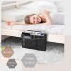 W Design Bedside Caddy Bedside Organizer for College Dorm Room or Bedroom,fits Bunk Bed Hospital Bed Sofa,Easy DIY Installation