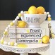 Anntool Lemon Wood Bead Garland Yellow Farmhouse Rustic Beads with Jute Tassel Lemonade Slice Summer Home Natural Country Chic Décor for Coffee Table Tiered Tray