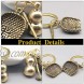 Eowhitu Tassels Feng Shui Coins Brass Gourd Key Chain for Good Luck Wu Lou Calabash Longevity Blessing Chinese Knot Keychain Wealth and Success