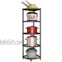 Kitchen Corner Shelf Rack Multi-Layer Pot Rack Storage Organizer Stainless Steel Shelves Shelf Holder 5 Tier