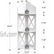 Pooja Mandir for Home in USA,Corner Shelf for Living Room,Narrow Bedside Nightstand for Small Spaces,Tiered Plant Stand Indoor,Corner Stand for Small Bathroom Storage,White by AOJEZOR