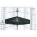 Prevue Hendryx Cage Corner Shelf Black 3100B