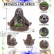 CoTa Global Sloth Snow Globe Realistic Animal Water Globe Figurine with Sparkling Glitter Collectible Novelty Ornament for Home Decor for Birthdays Christmas & Valentine 45mm