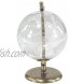 Deco 79 Traditional Glass and Metal Globe Decor 9W x 12H White Gold