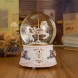 Dreamwizor Carousel Horse Pony Snow Globe Mechanical and Rotating Snowglobe Plays Castle in The Sky Music 4 W 6 H