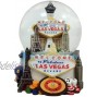 Las Vegas Snow Globe Snow Dome-65MM- Snowglobe Welcome to Fabulous Vegas