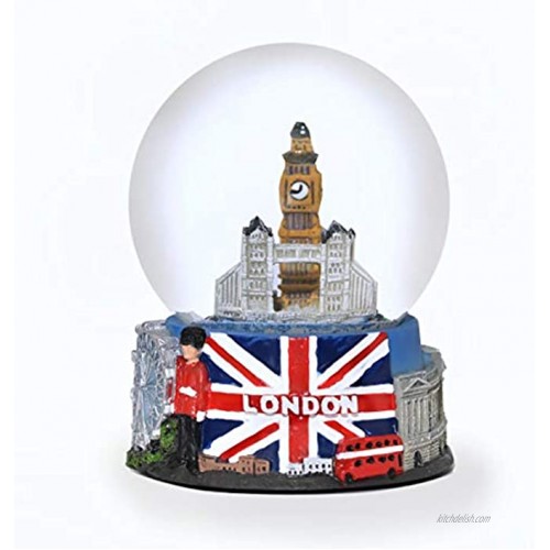 London England Snow Globe Color Exclusive 65mm