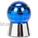 MCBKGZ Lighted LED Earth Mini Shimmer Cobalt Blue 3 x 2 Durable Acrylic Snow Globe