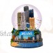 Miami Florida Color Snow Globe 65mm