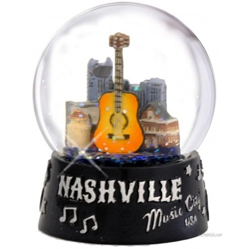 Nashville Snow Globe Music City USA 65mm Snow Globes Tennessee Gift Collection