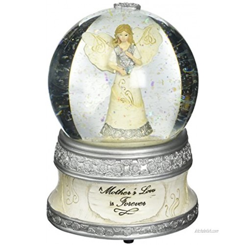 Pavilion Gift Company Elements 82329 100mm Musical Water Globe with Angel Figurine A Mother's Love 6-Inch