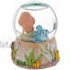 Precious Moments Disney Showcase Collection Wonderful Things Surround You Musical Resin Glass Snow Globe 132108,Multicolor