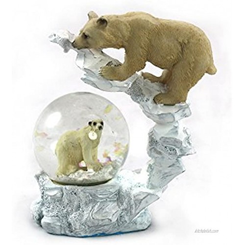 unison gifts YJF-567 Polar Bear WATERGLOBE Multicolor