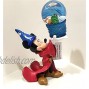 Walt Disney World Sorcerer Mickey Mouse Figurine Four Parks Snowglobe NEW