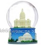 Washington DC Snow Globe 45MM Capitol Small Washington D.C. Snow Globes Washington DC Souvenirs 2.5 Inches Tall