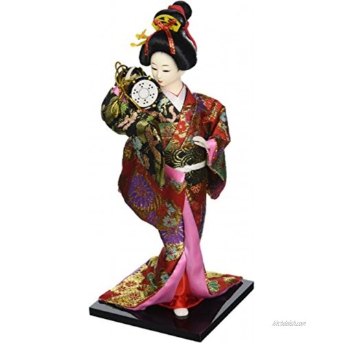 12 Japanese GEISHA Oriental Doll ZS8024-12