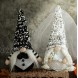 2pcs Bride Groom Romantic Wedding Rudolph Doll Dwarf Gnome Faceless Doll Decoration for Home Farmhouse Kitchen Decor