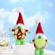 2PCS Christmas Gnomes,Holiday Gnomes Decoration Handmade Santa Claus Christmas Elf Dwarf Dolls Thanksgiving Day Winter Gnomes Home Ornaments Style 4