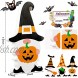 3 Pieces Halloween Wooden Gnome Sign Gnome Table Decorations Halloween Themed Freestanding Table Signs for Desk Office Home Party Decoration 5.11 Inches Classic Style