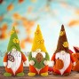 CDLong 3PCS Fall Gnomes Decorations Large Handmade Swedish Tomte Fall Gnomes Plush Decor  3 Color Halloween Christmas Thanksgiving Decorations Fall Decor for Home Farmhouse Office