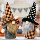 Halloween Gnomes Plush Décor 3 Pack Handmade Halloween Witch Gnome Nisse Scandinavian Ornaments Elf Dwarf for Home Halloween Day Party Table Decorations Gift