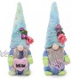 Mother's Day Gnome Holiday Gnome Gift for Mother 2 PCS Collectible Dolls by Handmade Gnome Plush Decoration The Love and Thankful Gift for Mother Suitable for Any Places Decoration