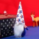 Patriotic Gnomes Plush Decor 4th of July Gnome Tomte 2 Pack Faceless Doll Perfect for Home Decorations Independence Day & Veterans Day Gift