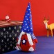 Patriotic Gnomes Plush Decor 4th of July Gnome Tomte 2 Pack Faceless Doll Perfect for Home Decorations Independence Day & Veterans Day Gift