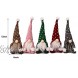 YANGHOME Christmas Elf Decoration Xmas Ornaments Thanksgiving Day Gifts Swedish Gnomes Plush Nisse Tomte Figurines Doll Desk Little Cute Pink