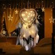 20 Pcs Metal Rings Moon Heart Stars Shaped Dream Catcher Rings Macrame Hoop Rings DIY Crafts Hanging Ornaments Wedding Wreath Wall Hanging Decoration