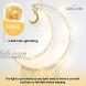 JADE LUXE Macrame Dream Catcher Hanging Wall Decor with Free Moon Decor & Macrame Earrings with Pre Twined Lights | Wall Decor for Bedroom Teen Girl | Decor for Teenage Girls Bedroom | US Brand