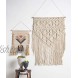 Primitives by Kathy Macrame Wall Hanging XL Flower Repeat Design Boho Decor Cotton 24 x 36