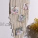 TheFabAccessories Boho Macrame Wall Hanging Dream Catcher for Bedroom with Moon and Stars Chic Woven Handmade with White Cotton Cord Big Bohemian Room Decorations for Kids