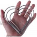 Vosarea 3Pcs Metal Dreamcatcher Rings Hoops Heart Shape Macrame Rings for Dream Catcher DIY Craft 8cm 10cm 12cm