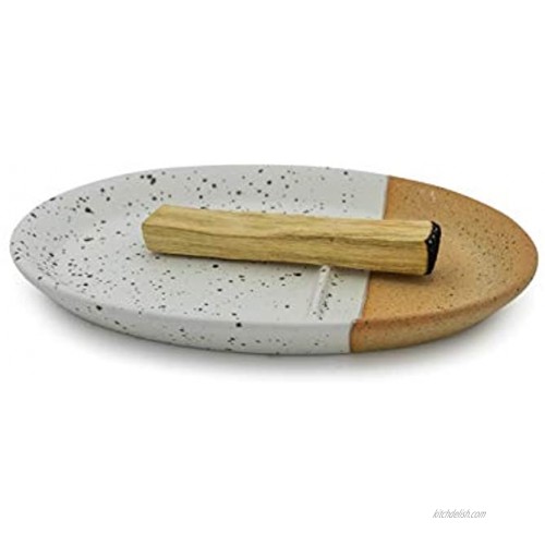 Bursera Oval Smudging Plate Tree Planted with Every Order Terracotta Smudging Plate for White Sage Palo Santo Sticks Decorative Plate Smudge and Jewelry Plate