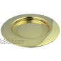 Religious Gifts High Polished Brass Church Well Paten Communion Plate 3 5 8 Inch