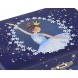 Jewelkeeper Musical Jewelry Box with Spinning Ballerina Glitter Design Swan Lake Tune