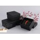 Sdootjewelry Single Watch Boxes 12 Pack Bangle Bracelet Watch Boxes for Men and Women-Black