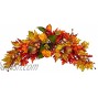 38in. Autumn Maple Leaf Berry Artificial Swag