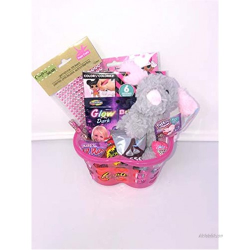 ASIN DB Valentines Baskets 2 Activity Book 1 Fuzzy Friend 1 Create Your own Jewels Varies Assorted Goodies