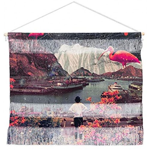 Society6 Frank Moth My Choices Left Me Alone Fiber Wall Hanging 22 x 16 Multi