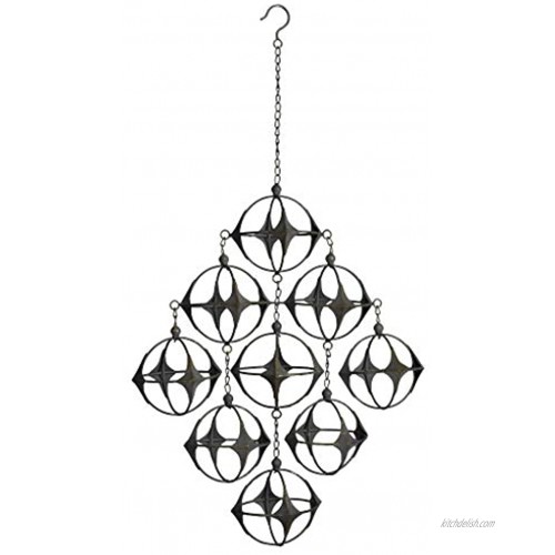 Design Toscano Kinetic Constellation Futuristic Mobile Hanging Sculpture 6 Inches Antique Bronze