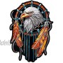 Hot Leathers Eagle Dream Catcher Patch