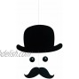 Mr. Bowlerman Hanging Mobile 10 Inches Plastic Handmade in Denmark by Flensted
