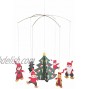Pixy Family Hanging Mobile 11 Inches Handmade in Denmark by Flensted