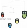 The Wisest Owls Hanging Mobile 18 Inches Handmade in Denmark by Flensted