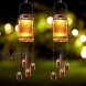 Vcdsoy 2 Pack Solar Wind Chimes for Outside Mason Jar Wind Chime Light-Memorial Unique Wind Chimes Outdoor Clearance,Waterproof Windchimes for Garden,Terrace,Corridor Decoration