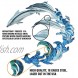 3D Metal Wall Art Dolphin Theme Beach Wall Art Handmade in The USA for Use Indoors or Outdoors