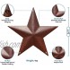 Barn Star Metal Stars for Outside Texas Stars Art Rustic Vintage Western Country Home Farmhouse Wall Decor 5 Pack of 6